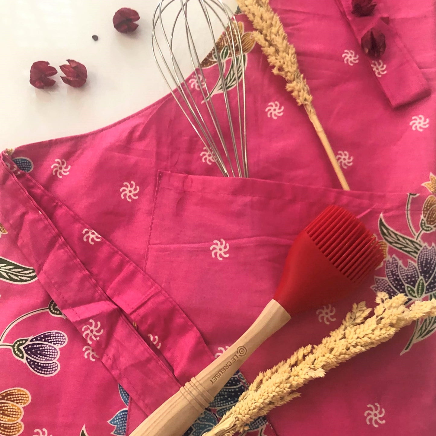 Batik Print Apron
