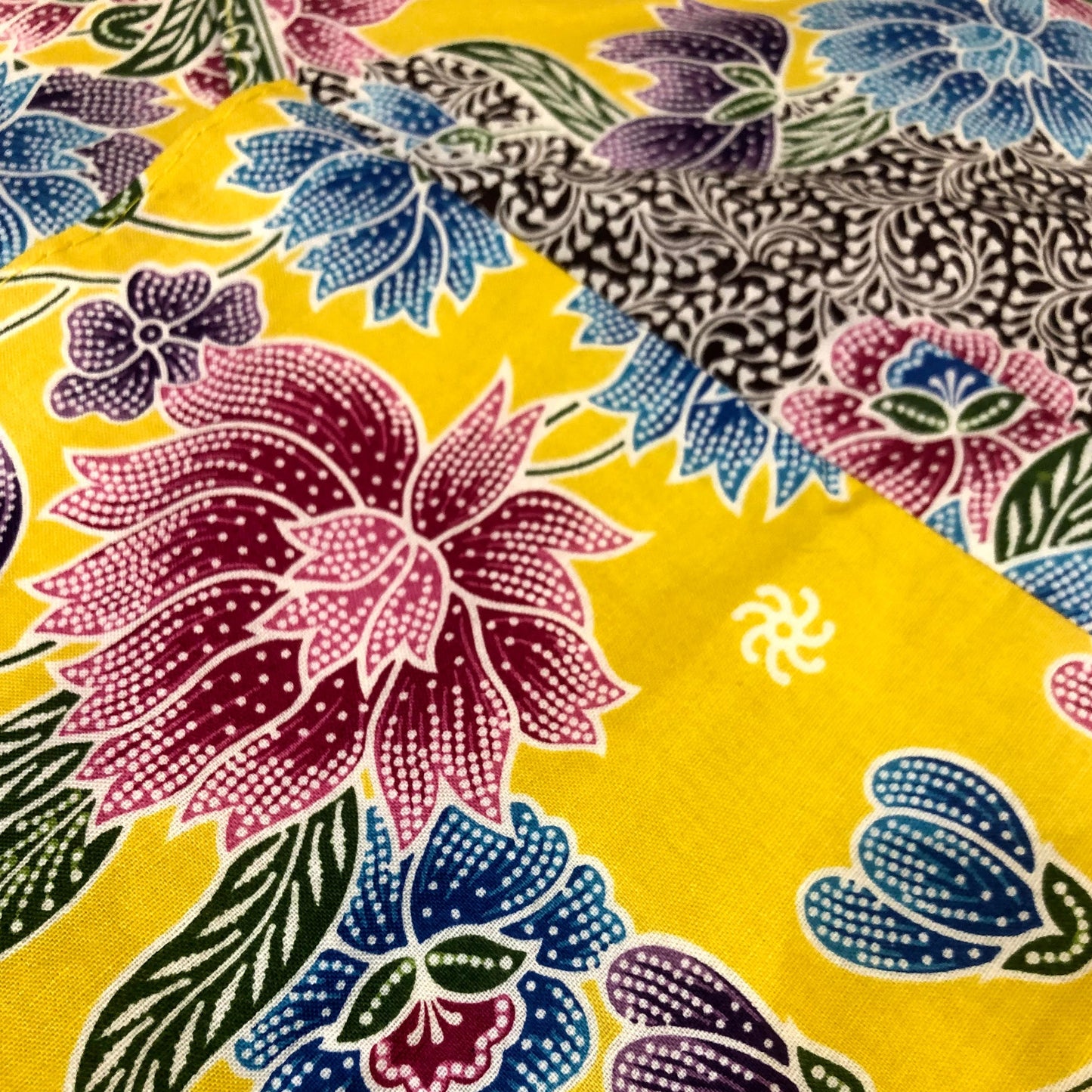 Batik Print Apron