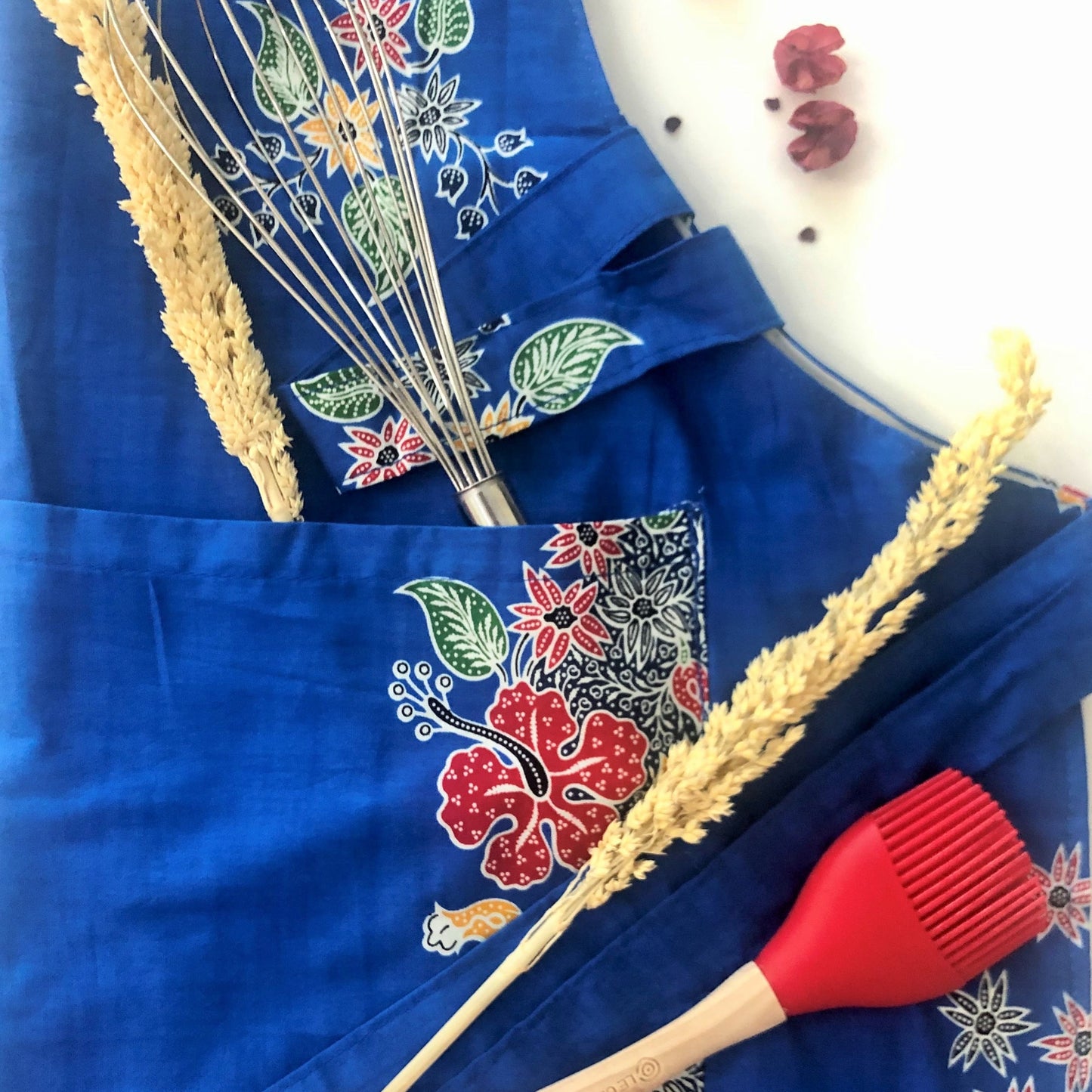 Batik Print Apron